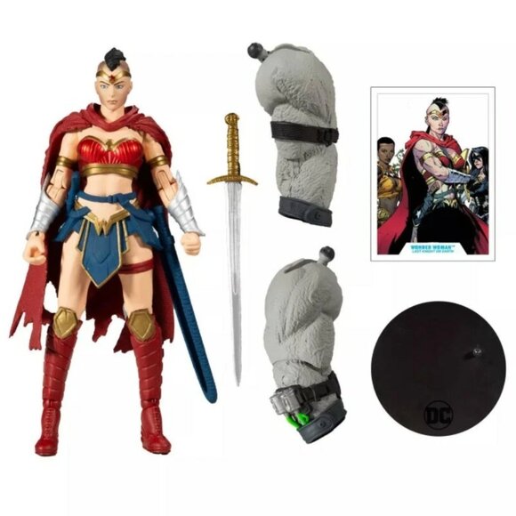 DC Multiverse Bane Complete 4 Piece Set Last Knight On Earth McFarlane Figures - Picture 5 of 5